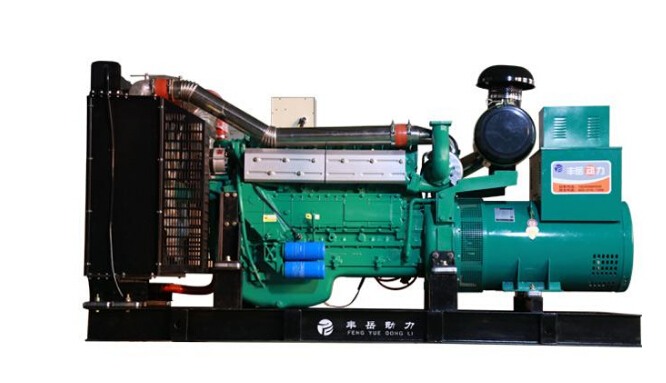 白云矿区上柴500kw大型柴油发电机组