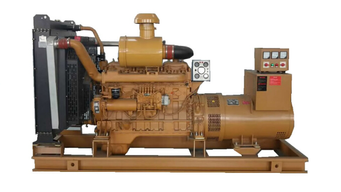 白云矿区上柴250kw大型柴油二手发电机组